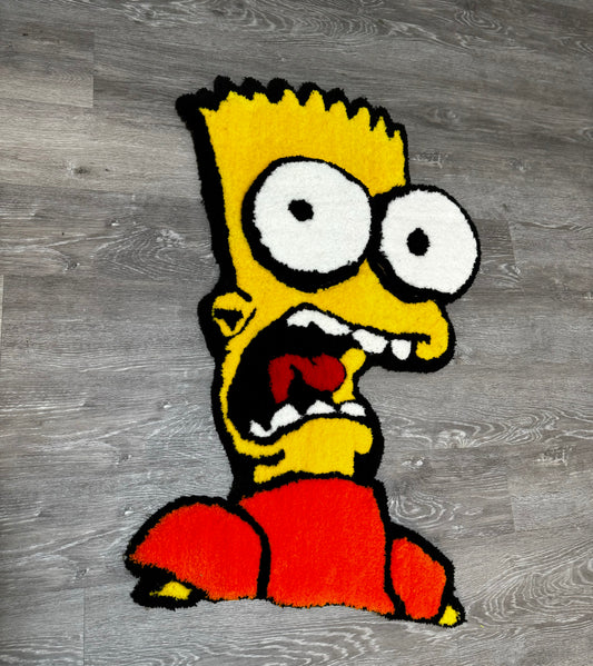 Bart Simpson Pull-Out Rug